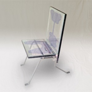 The RG1: the world’s first radiant heated glass chair The RG1: the world’s first radiant heated glass chair