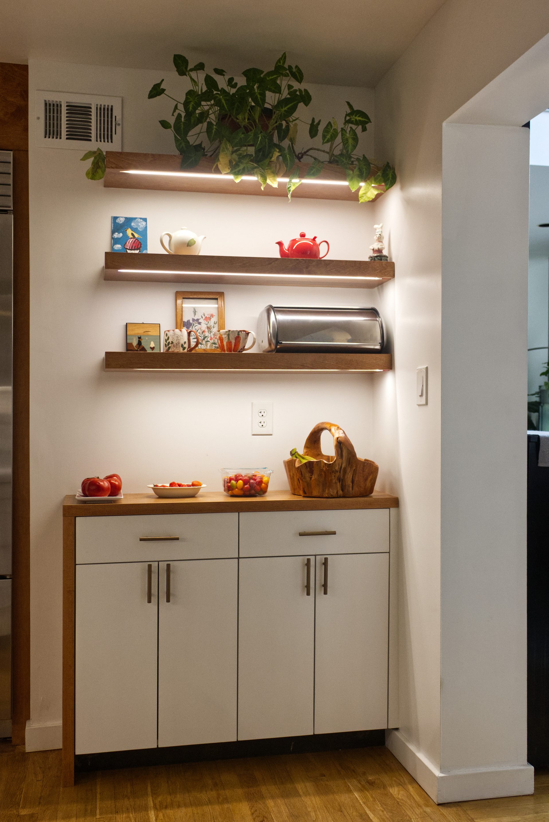 Custom woodwork in Historic Highland Park Home Renovation